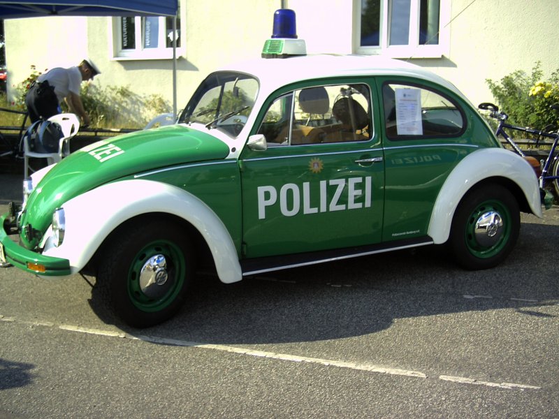 Streifenwagen vom Polizeiverein Hamburg