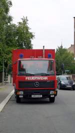 Feuerwehrfahrzeug Gertewagen Atemschutz Strahlenschutz GW-AS der Freiwillige Feuerwehr Zeulenroda. Foto 31.08.2013
