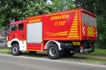 Gerätewagen Logistik (GW-L) 2 der Freiwilligen Feuerwehr Schwalmtal, auf Basis eines MAN TGM 18.290 4x4 und dem feuerwehrtechnischen Auf- und Ausbau durch die Firma BTG.
