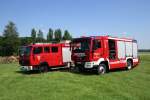   Hilfeleistungslöschgruppenfahrzeug HLF 10 der Freiwilligen Feuerwehr Kevelaer, LZ     Winnekendonk.