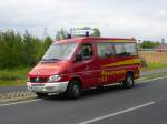Mercedes Benz Sprinter der Freiwilligen Feuerwehr Kalbach Ortsteil Veitsteinbach-Eichenried eingesetzt anl.