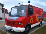 Dieser Rettungswagen mit OB Kennzeichen steht seit einiger Zeit am Floriansdorf in Aachen.Das Floriansdorf befindet sich auf einem Gelände neben der Aachener Feuerwache Nord und dient der Brandschutzerziehung von Schulkindern.