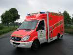 Rettungswagen (RTW) der Freiwilligen Feuerwehr der Stadt Kempen.
