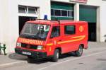 Kleintransporter Mercedes-Benz 100D der Feuerwehr Omis (Kroatien), Aufnahme am 01.08.2011