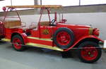 Puch VIII  Alpenwagen 14/38 , österr. Feuerwehrauto, gebaut von 1920-23, 38PS, 3560ccm, Vmax 85Km/h, Technikmuseum Bistra/Slowenien, Juni 2016