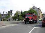 Mitten in Werdau kam mir diese S4000 Feuerwehr entgegen.