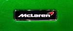 McLaren Automotive Ltd., Logo am Sportwagen der britischen Autofirma, gegrndet 1989, Mai 2017