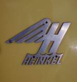 Heinkel, die ehemalige Flugzeugfirma baute nach dem II.Weltkrieg fr kurze Zeit Mopeds, Motorroller und Kabinenroller, Aug.2013