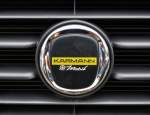 Karmann, Logo am Wohnmobil der Firma Karmann aus Osnabrck, Okt.2013