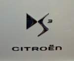 Citroen, Heckaufschrift mit neuem Logo der DS-Serie, Feb.2014