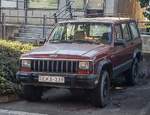 Jeep Cherokee, aufgenommen in September, 2019 in Pécs (HU).