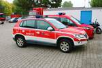 Feuerwehr Pfungstadt VW Tiguan KdoW am 04.09.22 beim Tag der offenen Tür
