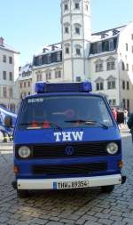 VW T3 Transporter THW in Gera. Foto 16.03.13