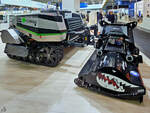 Diese autonome Erntemaschine war im April 2024 Teil der Ausstellung auf der Hannovermesse.
