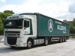 DAF XF Intern. Transporte ALDERS Overpelt Belgien in Herten am 15.05.2012