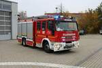 Feuerwehr Weinheim Stadt IVECO/Magirus HLF20 am 30.10.21 bei einen Fototermin