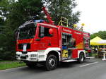 Feuerwehr Mörfelden-Walldorf MAN TGM TLF bei einer Fahrzeugschau zum Jubiläum 125 Feuerwehr Sindlingen am 27.08.17.