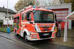 Neues MAN MLF der Feuerwehr Wiesbaden Kloppenheim am 27.10.19 beim Tag der offenen Tür 