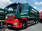 =MB Actros 3240 als Müllentsorgungsfahrzeug von  GURDULIC & KNETTENBRECH  präsentiert beim Country-, Trucker- und Streetfoodfestival Fulda im Juli 2017