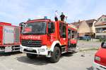 Feuerwehr Beerfelden Mercedes Benz Atego LF10 am 26.05.19 beim Kreisfeuerwehrtag in Michelstadt (Odenwald)