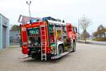 Feuerwehr Offenbach Rumpenheim Mercedes Benz Atego LF20 Kats (Florian Offenbach 12/45/1) am 16.12.23 bei einen Fototermin. Danke für das tolle Shooting
