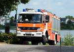 MB Atego 1428AF, HLF 20/16 mit Rosenbauer Aufbau der Feuerwehr Bonn - 07.08.2014