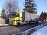 RENAULT mit 40'Container ist Richtung Schrding unterwegs;110105