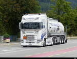 Scania R 550 Sattelschlepper unterwegs in Olten am 28.07.2023