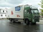 Volvo FH als Khlfahrzeug des Meeresfrchtehndlers LISTA gesehen in Sdnorwegen, Juli 2011