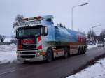 VOLVO-Tanksattel von EUROL kehrt von einer Dieselzustelltour wieder zur Betriebssttte zurck;101228