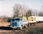 Heute mal ein Foto von 1990 IFA W50 L/SP mit 8to. Rungenanhnger der Lastzug gehrte zum VEB Gieerei u. Maschinenbau Torgelow MV.