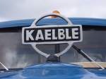 Kaelble Emblem auf dem Khler eines K 645.