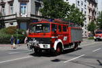 Feuerwehr Frankfurt Magirus Deutz LF16/TS am 02.06.19 bei der großen Parade zum Jubiläum 150 Kreisfeuerwehrverband Frankfurt