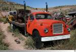 Old and Rusty: 1963er Studebaker Diesel zu finden bei der groen Fahrzeugsammlung der 'Gold King Mine' in Jerome, Arizona / USA.