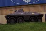 Museum Sinsheim 11.08.1989  Prototyp des Sphpanzer Luchs der Bundeswehr.