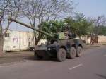 Leichter Panzer ERC 90 Sagaie, irgendwo in Afrika, Sommer 2013.