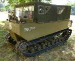 M29  Weasel , US-amerikanisches amphibisches Transportfahrzeug, entwickelt und eingesetzt im II.Weltkrieg, 75PS Benzinmotor, Vmax.58Km/h, von 1942-45 wurden ber 15.000 Stck gebaut, Schweizerisches