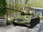 T34/85 in einem Militärmuseum in Best, Holland (05.05.2016)