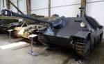 Panzerjger G13, von den Skoda-Werken in der CSR von 1945-49 gebauter Jagdpanzer, basierend auf dem Jagdpanzer  Hetzer  der Deutschen Wehrmacht von 1944, Schweizerisches Militrmuseum Full, Juni 2013