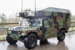 M997A2 Ambulance HMMWV(High Mobility Multipurpose Wheeled Vehicle)  des 1/2CAV 1st Squadron, 2nd Cavalry Regiment   War Eagle  (HHT  Mustangs )  der U.S.ARMY.