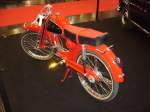 Victoria Avanti. Dieses Moped lief von 1956 - 1959 bei den Victoria Werken in Nrnberg vom Band. Der 47 cm groe 1-Zylindezweitaktmotor leistet ca. 2 PS. Das schnittige Moped kostete zum Ende seiner Produktionszeit DM 695,00. Essen Motor Show am 06.12.2012.