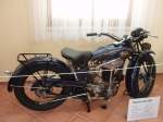 PRAGA BD 500c, das tschechische Motorrad stammt von 1928. Museum Jawa Krivoklat.2009:05:02
