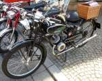 Gricke, 1-Zyl.-Motor mit 2,5PS Baujahr 1950, die Bielefelder Fahrrad-und Motorradwerke produzierten von 1903-69, ausgestellt zum Waldkircher Sonntag, Juli 2014