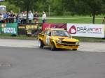 Opel Kadett nimmt die Kurve stark! Prologue des 46-ten Mecsek Rallye (2012)