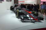 Mc Laren Honda Formel 1 Wagen am 26.09.15 auf der IAA in Frankfurt am Main