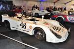 Porsche 908, Bj. 1968 - 1971, 3000 ccm.  Steve McQueen & Pete Revson wurden mit diesen Wagen 2. beim 12-Stunden-Rennen von Sebring 1970.
Porsche Ausstellung beim 24h Le Mans 12.06.2014
https://de.wikipedia.org/wiki/Porsche_908