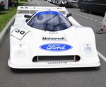 Ford C 100, Gruppe C,  Sport-Prototyp (1981 - 1982) der Ex.Fahrer, Klaus Niedzwiedz, Manfred Winkelhock und Klaus Ludwig, steht im Fahrerlager am 15.6.2016 der 84. 24h von Le Mans rum.