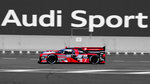 Audi R18, Audi Sport Team Joest, Nr.8 am 18.6.2016 in Le Mans. Nach 18 Jahre beendet Audi das LMP1 Projekt, und die Teilnahme bei den 24 Stunden von Le Mans, mit insgesamt 13 Gesamtsiege.