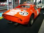 Heckansicht des Porsche 904 GTS von 1964. Nationales Automuseum/Loh Collection am 08.11.2023.