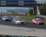 Seat BMW und Chevy hinter einander. Foto: WTCC Rennen am 06.05.2012